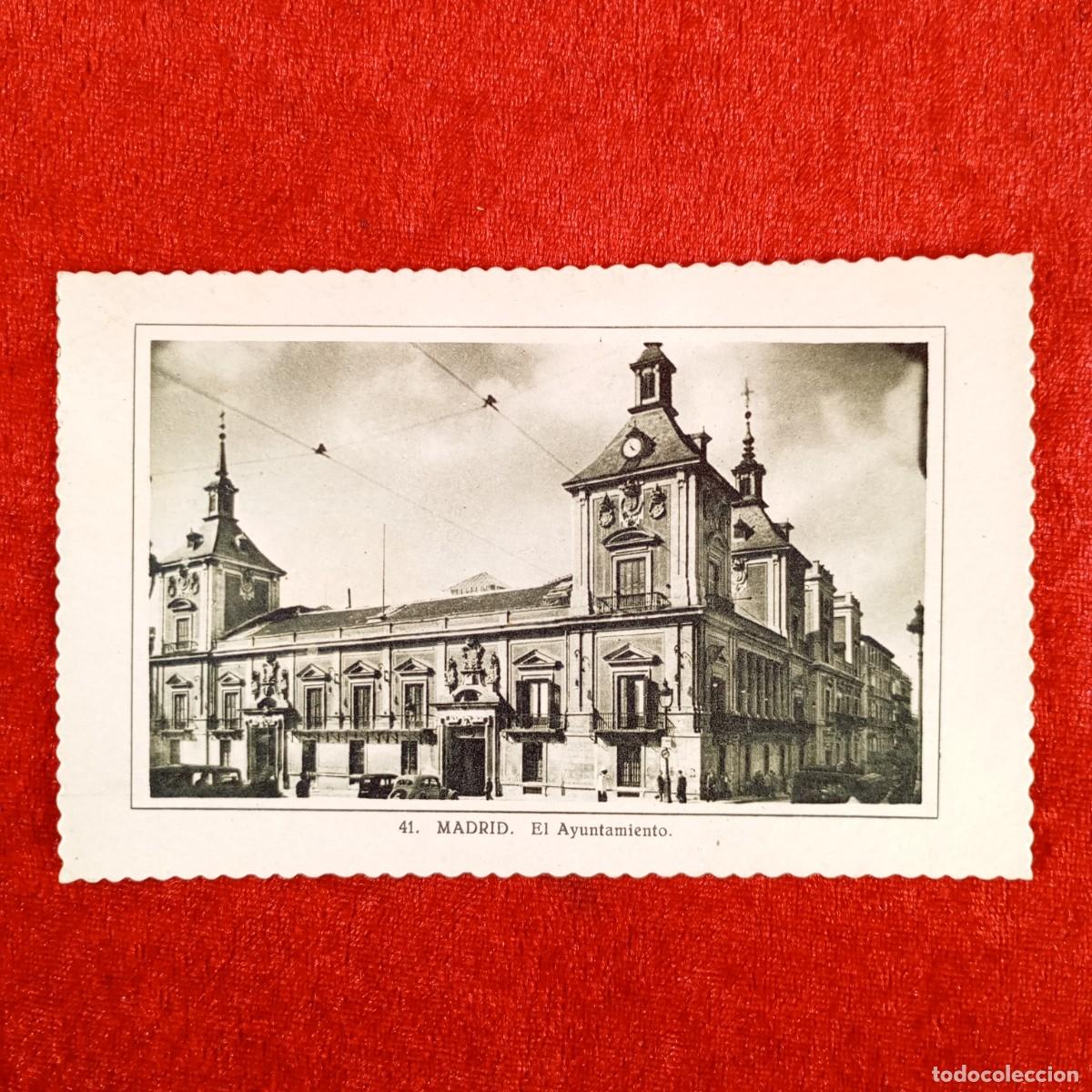 Postales: POSTAL - MADRID - EL AYUNTAMIENTO - 41 - F. MOLINA - RAR&Iacute;SIMA / 927