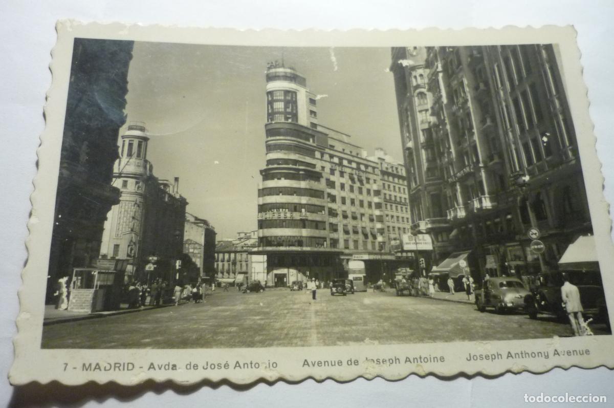 Postales: postal madrid av jose antonio circulada
