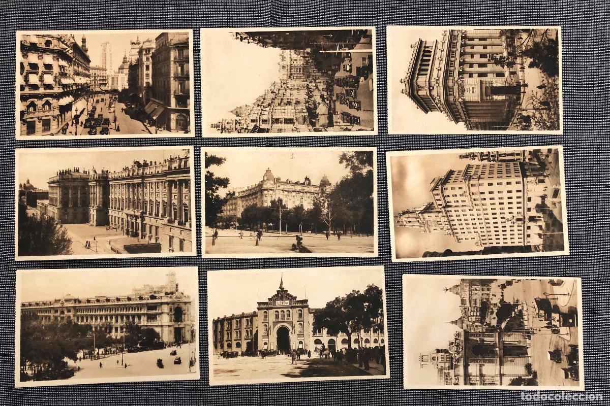 Postales: LOTE DE 18 TARJETAS POSTALES MADRID. HAUSER Y MENET.