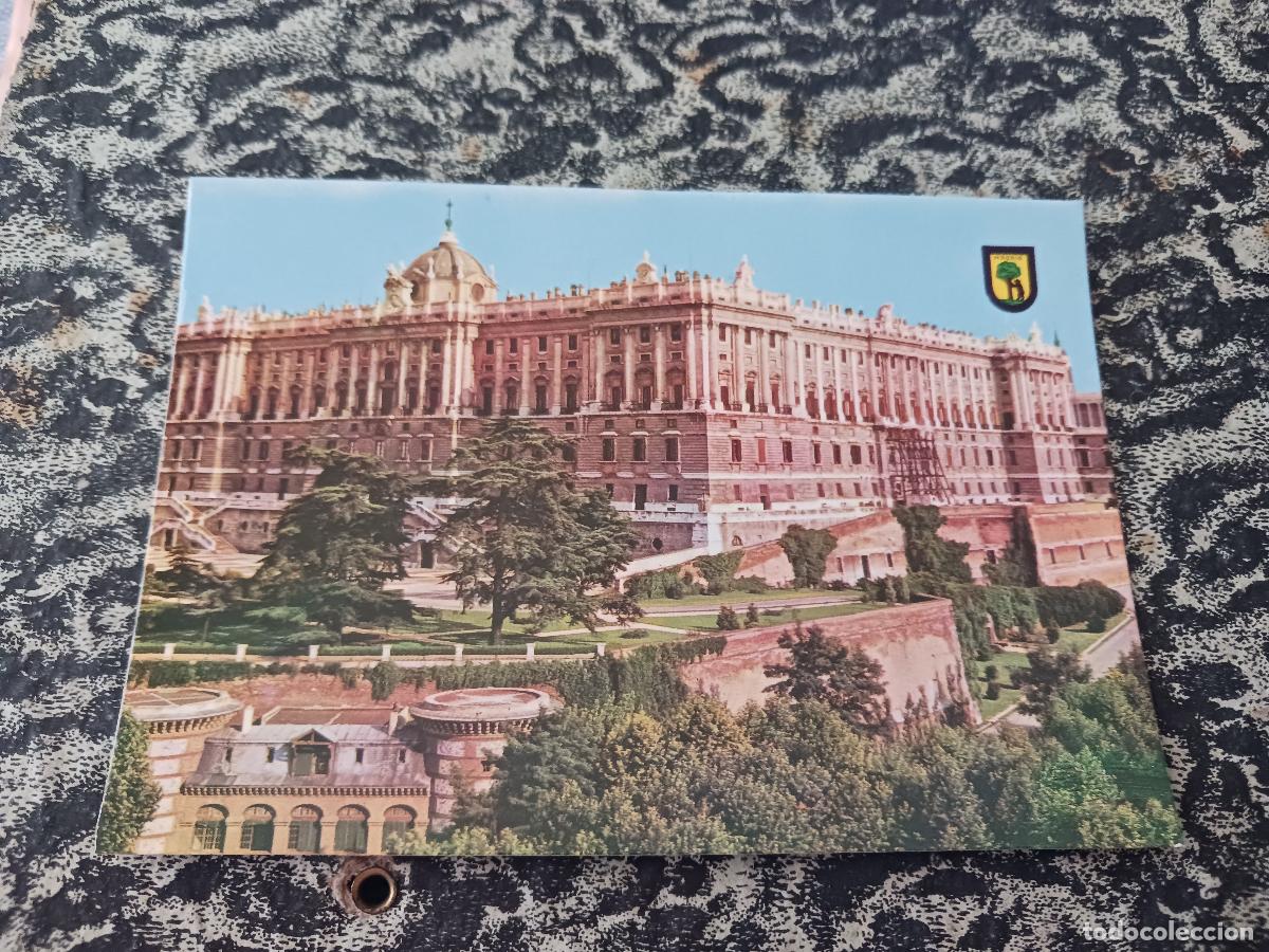 Postales: 40 madrid palacio real, heliotipia, 1960