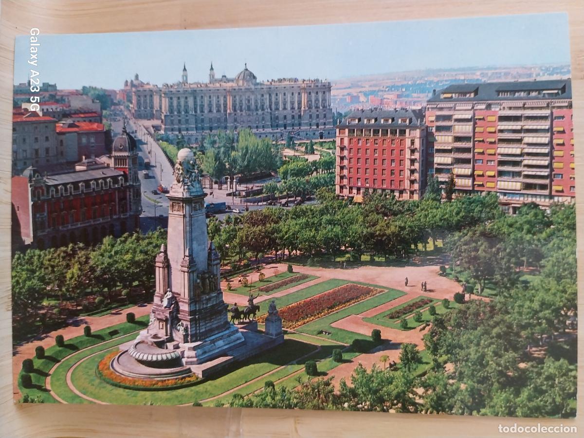Postales: MADRID PLAZA ESPA&Ntilde;A ED GARRABELLA 123 SC ORIGINAL