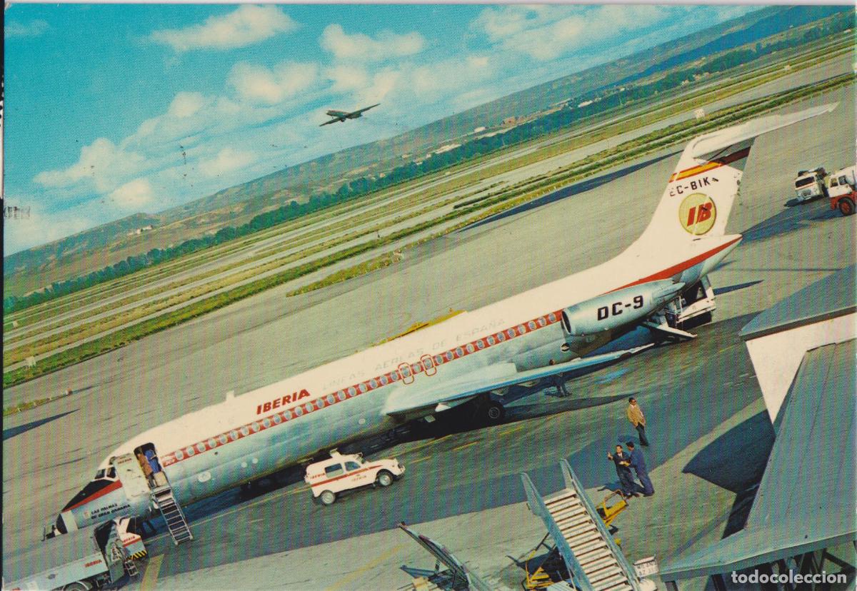 Postales: MADRID, AEROPUERTO MADRID BARAJAS - J.L.GALLEGOS 339 - CIRCULADA