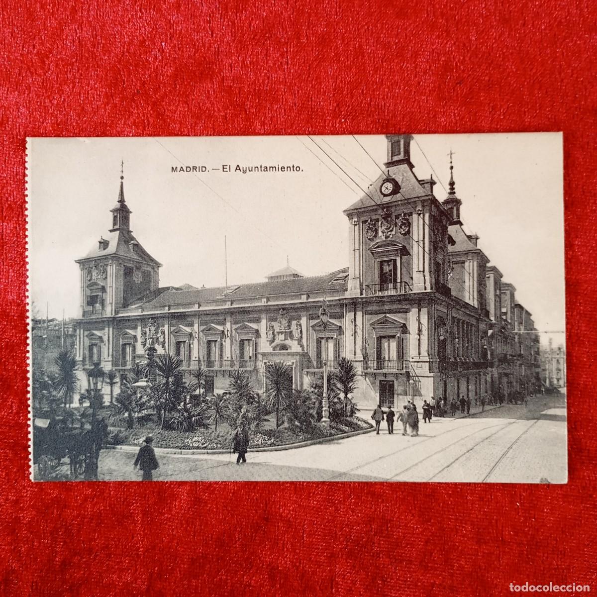Postales: POSTAL - MADRID - EL AYUNTAMIENTO - LACOSTE - RAR&Iacute;SIMA / 1804