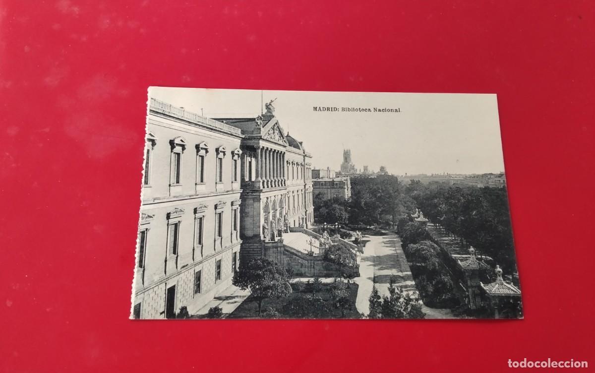 Postales: MADRID , POSTAL ANTIGUA , BLANCO Y NEGRO - Foto 2