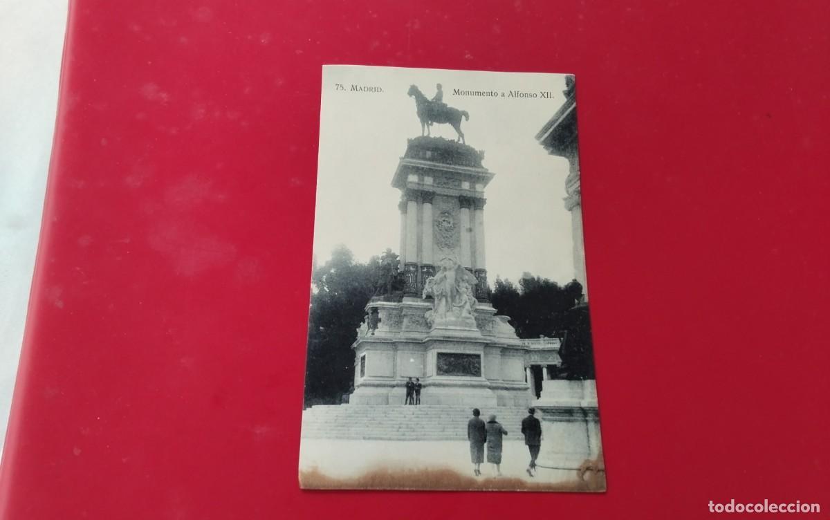 Postales: MADRID , POSTAL ANTIGUA , BLANCO Y NEGRO - Foto 2