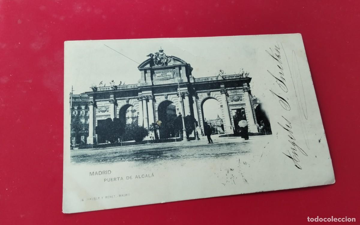 Postales: MADRID , POSTAL ANTIGUA , BLANCO Y NEGRO - Foto 2