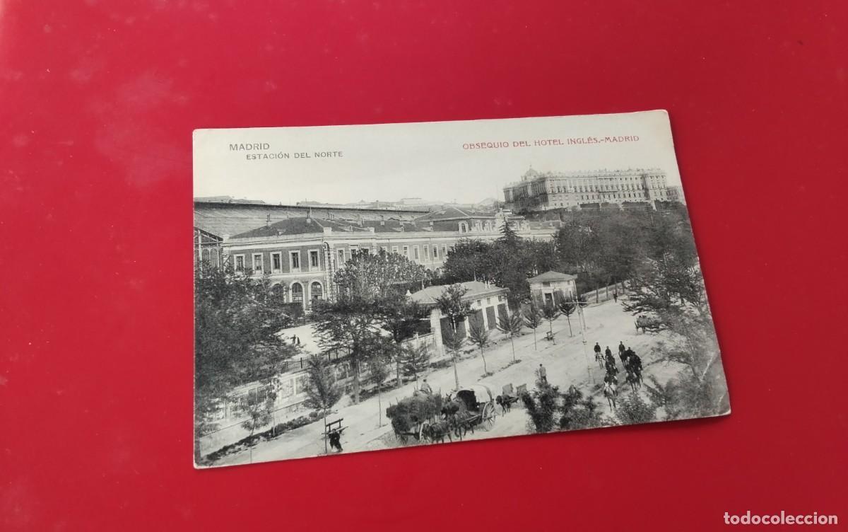 Postales: MADRID , POSTAL ANTIGUA , BLANCO Y NEGRO - Foto 2