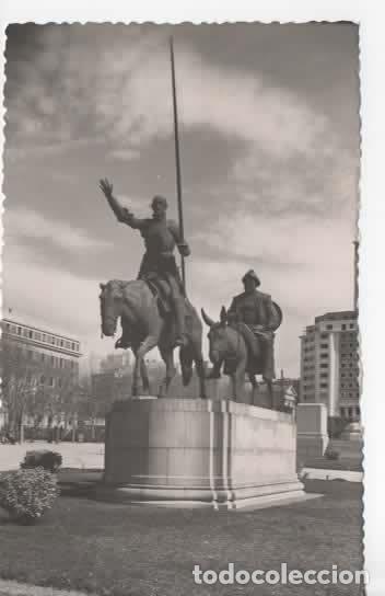 Postales: MADRID SIN ESCRIBIR MONUMENTO A CERVANTES