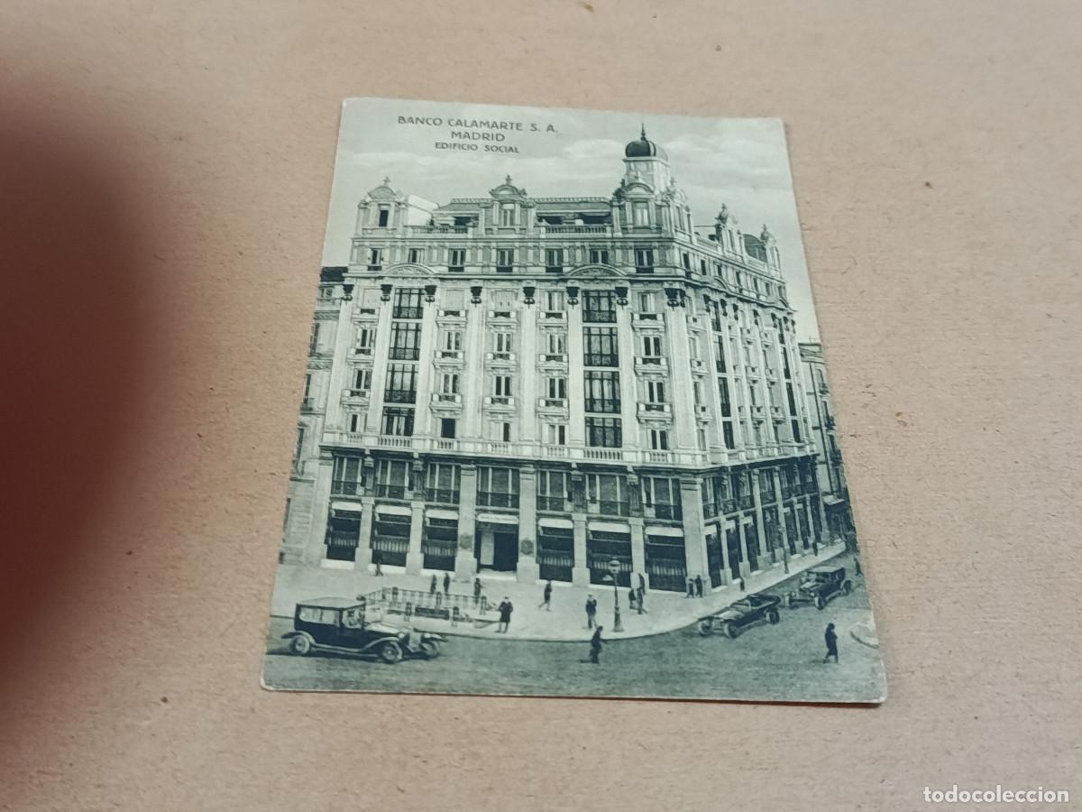 Postales: COMUNIDAD DE MADRID - POSTAL MADRID - BANCO CALAMARTE