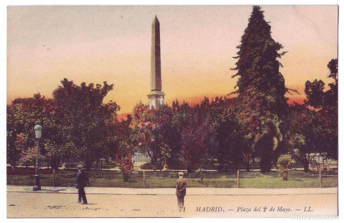 Postales: Madrid: Plaza del 2 de mayo. Levi Fils et Cie L.L. No circulada (A&ntilde;os 10)