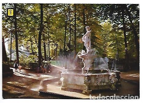 Postales: JARDIN DE LA ISLA. FUENTE DE APOLO.- ARANJUEZ