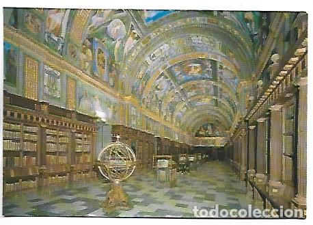 Postales: BIBLIOTECA.- MONASTERIO DE EL ESCORIAL