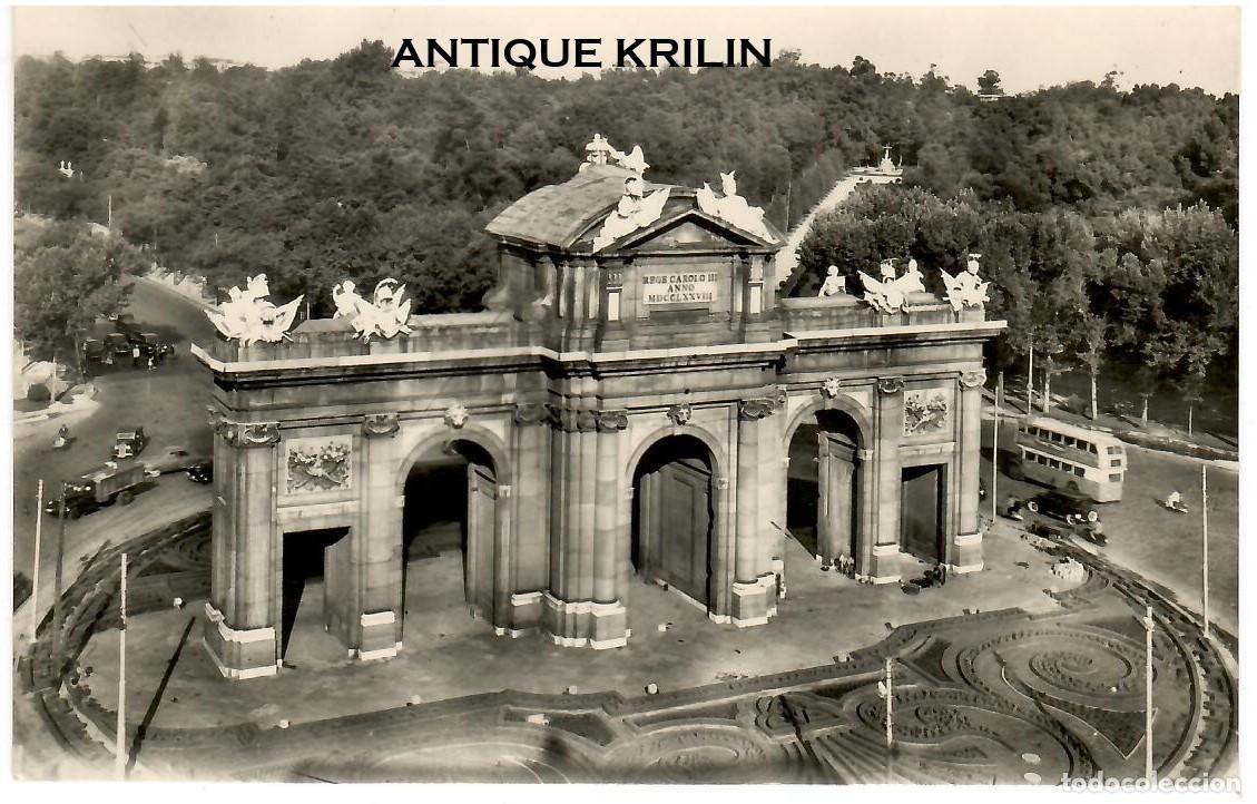 Postales: MADRID N&ordm; 7 PUERTA DE ALCALA / EDICION HAE / SIN FRANQUEAR