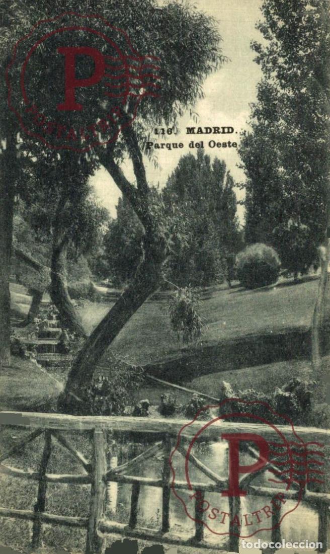 Postales: MADRID. PARQUE DEL OESTE
