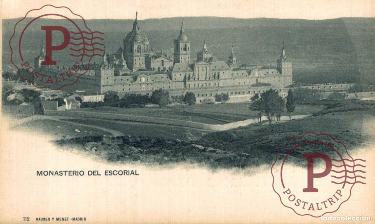 Postales: MADRID. Monasterio Del Escorial. Hauser y Menet
