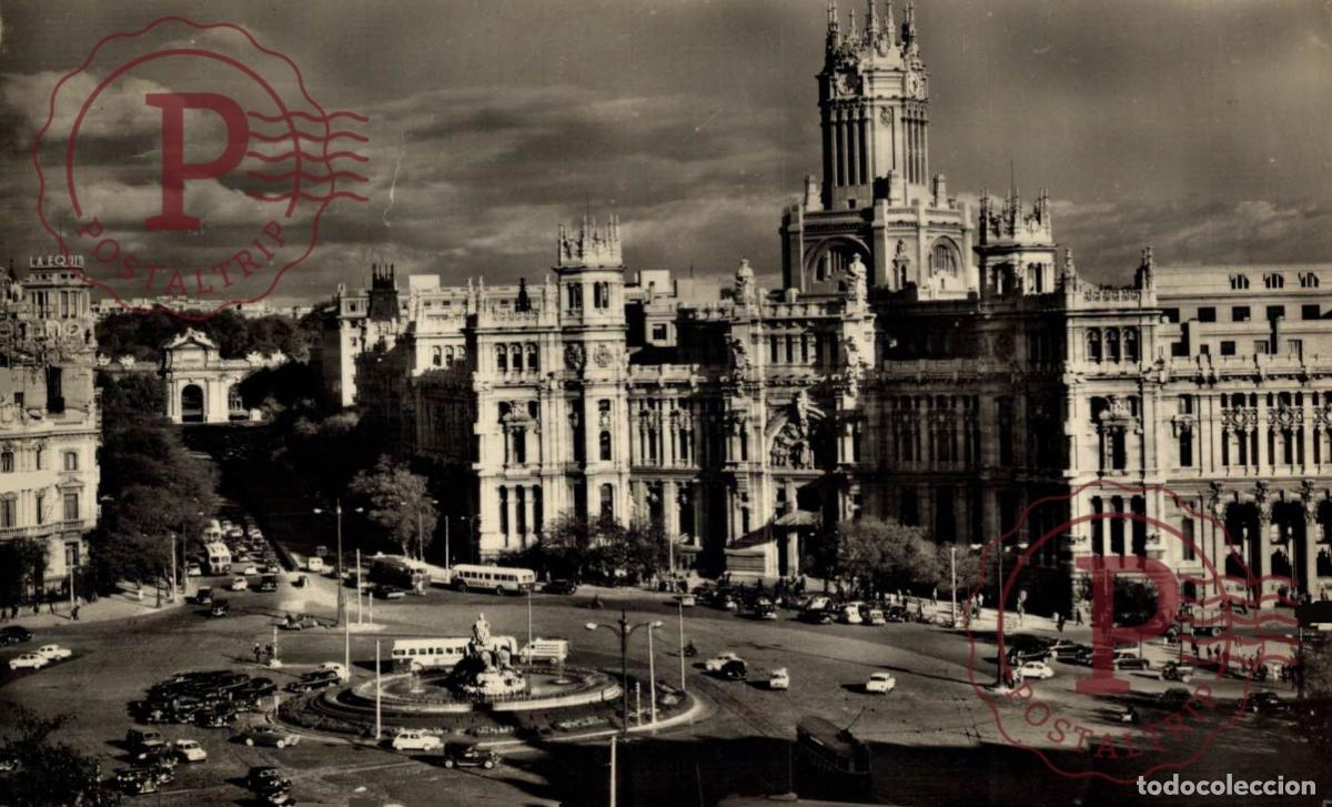 Postales: MADRID. Cibeles Y Casa De Correos