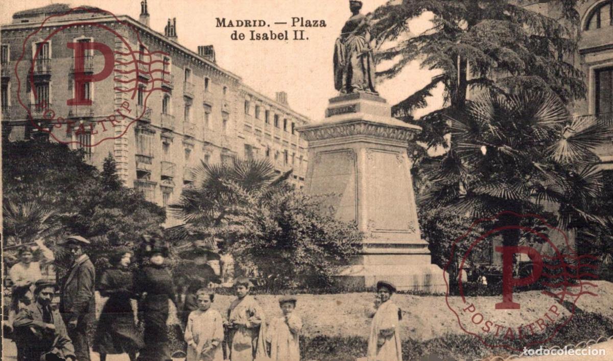 Postais: MADRID. Plaza De Isabel II