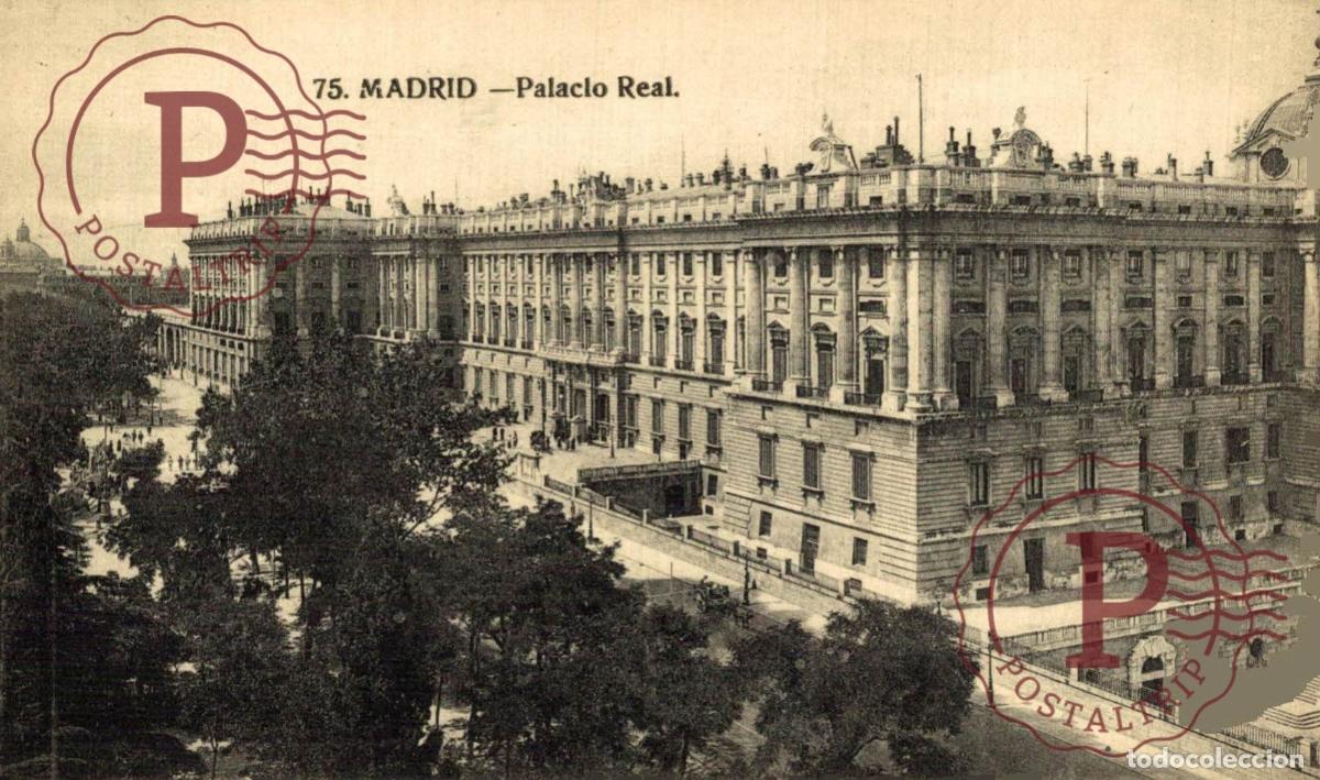 Postales: MADRID. Palacio Real