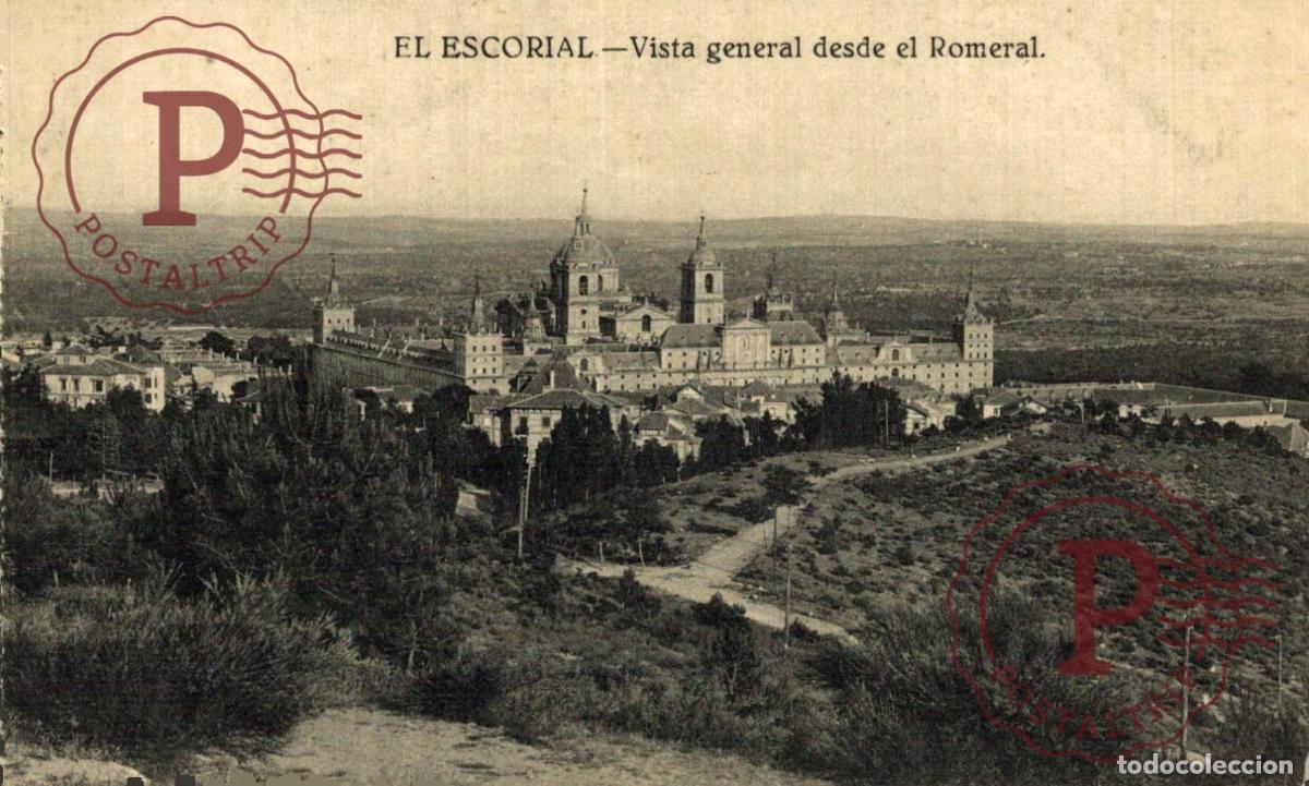 Postales: MADRID. El Escorial - Vista General Desde El Romeral