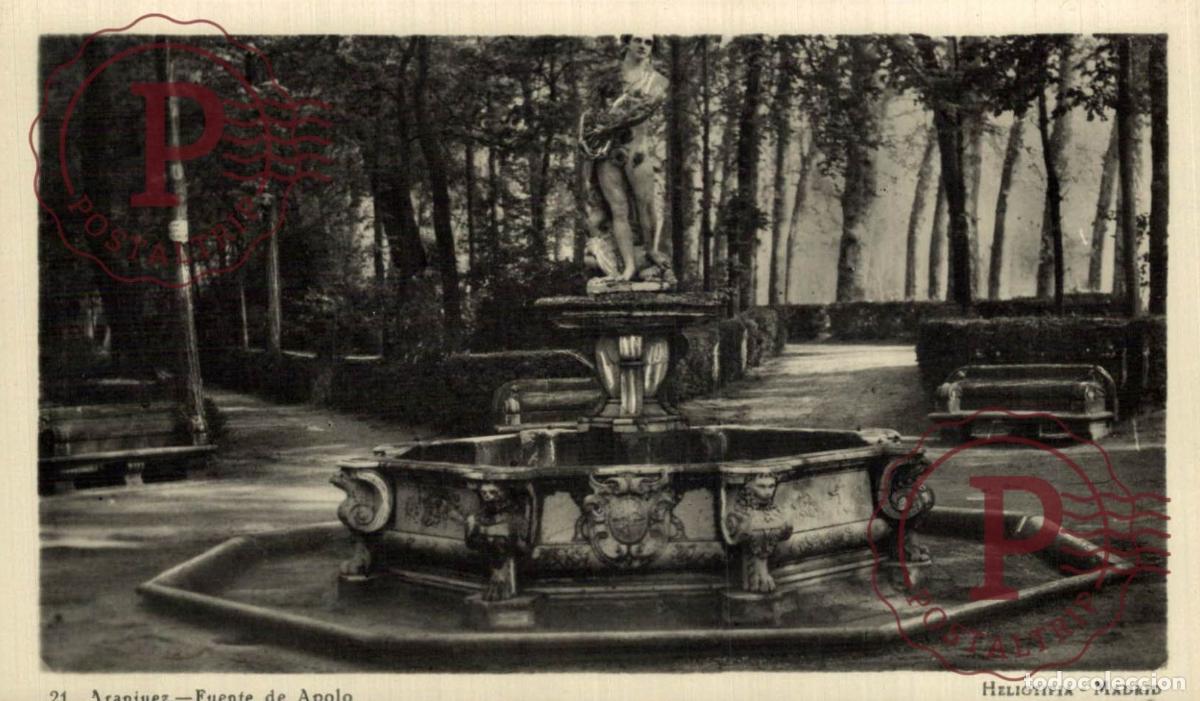 Postales: MADRID. Fuente De Apolo