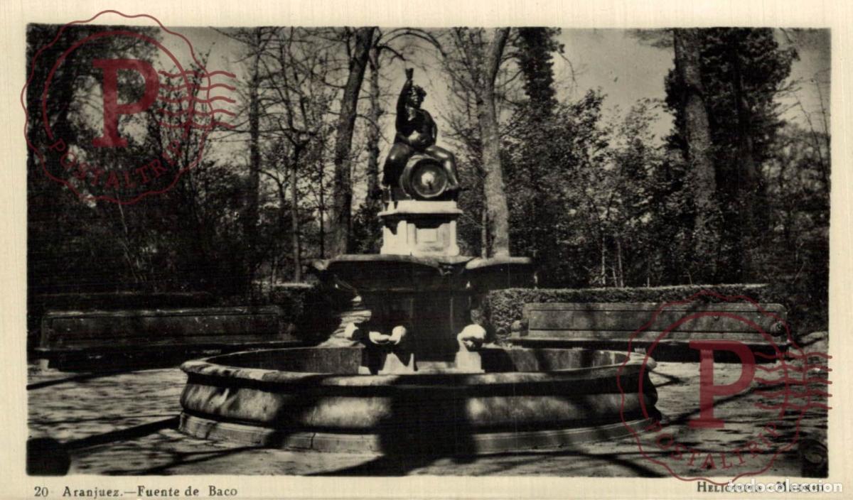 Postales: MADRID. Fuente De Baco