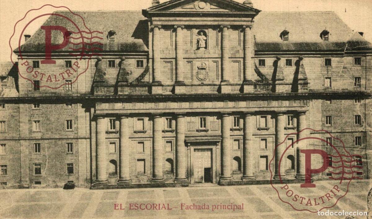 Postales: MADRID. El Escorial - Fachada Principal