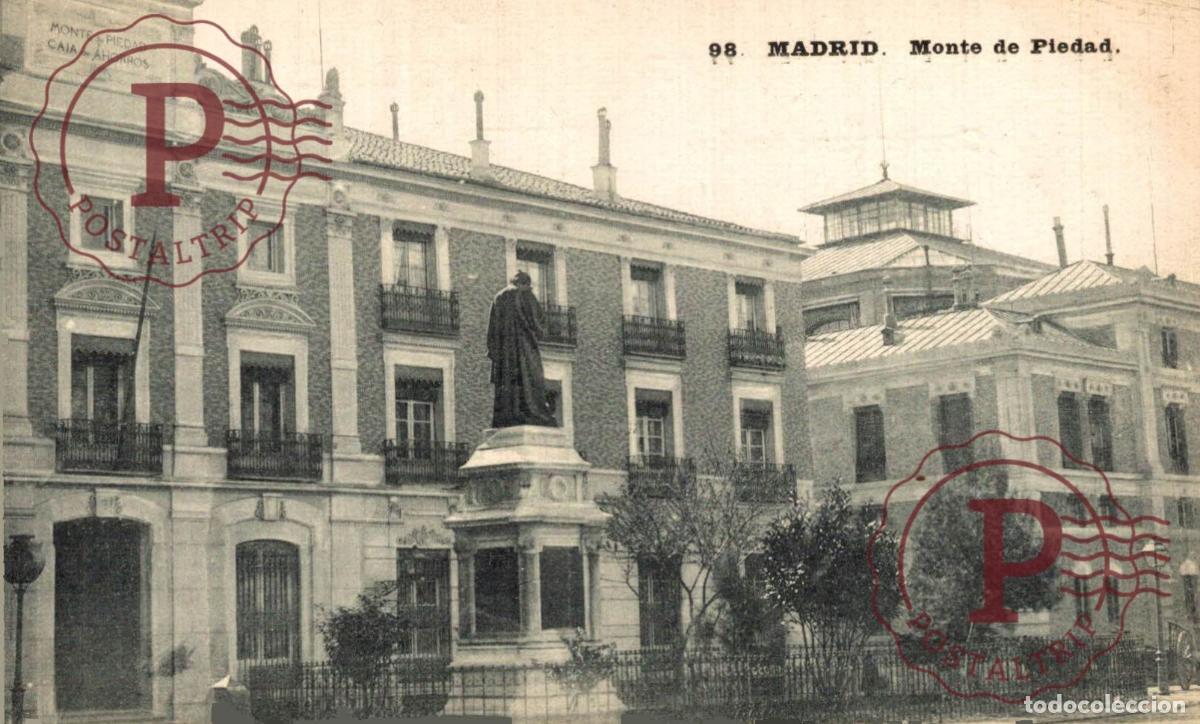 Postales: MADRID. Monte De Piedad