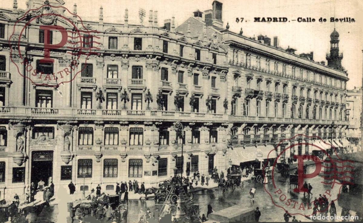 Postales: MADRID. Calle De Sevilla
