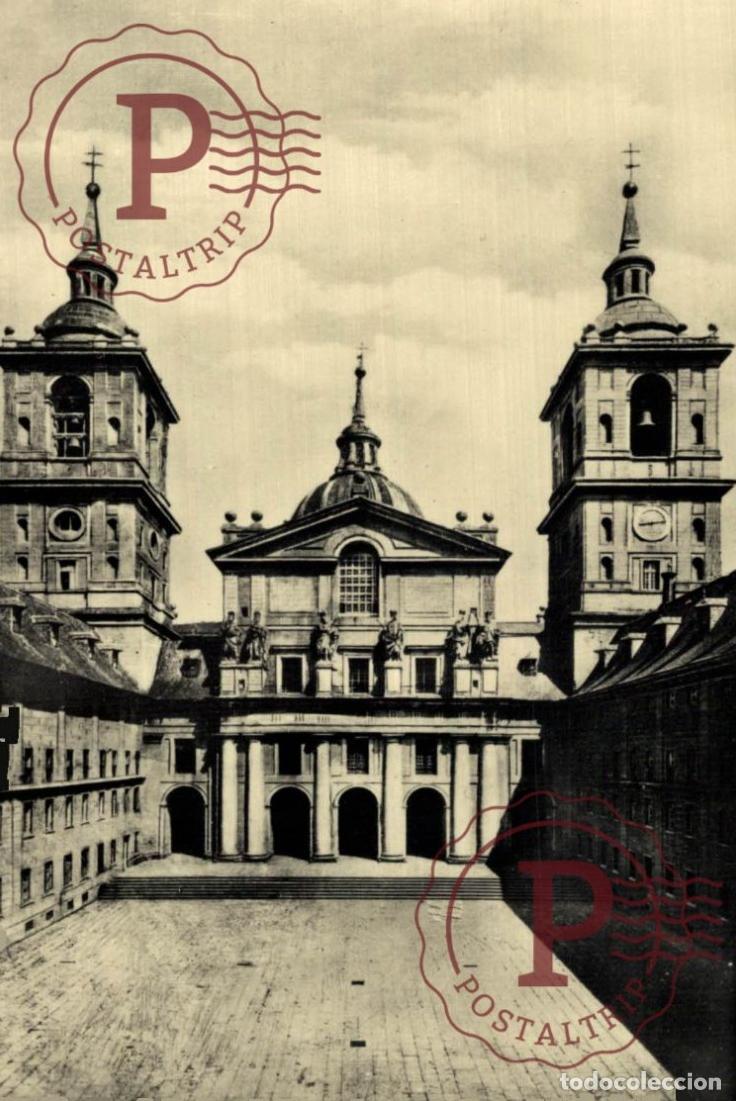 Postales: MADRID. Monasterio Del Escorial - Patio De Los Reyes