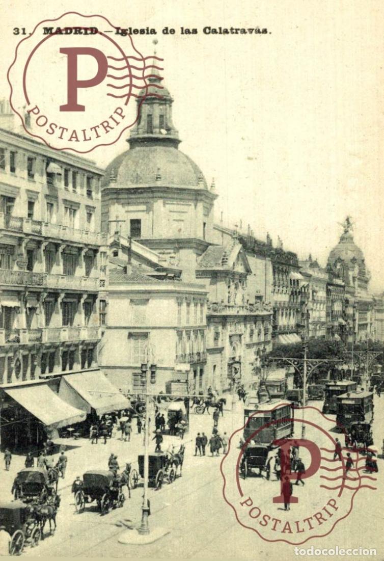 Postales: MADRID. Iglesia De Las Calatravas