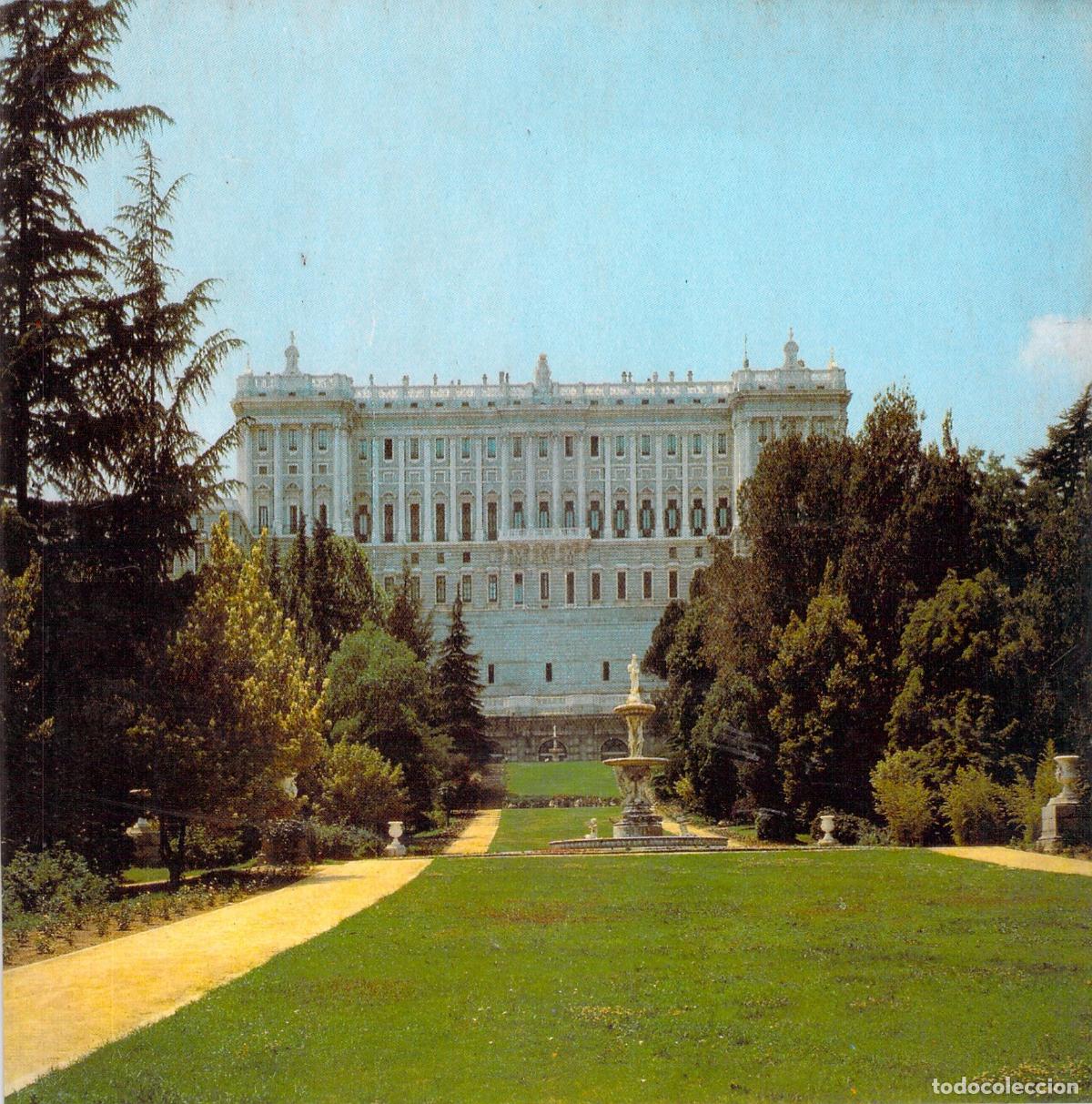 Postales: Postal del Palacio Real de Madrid Fachada Oeste