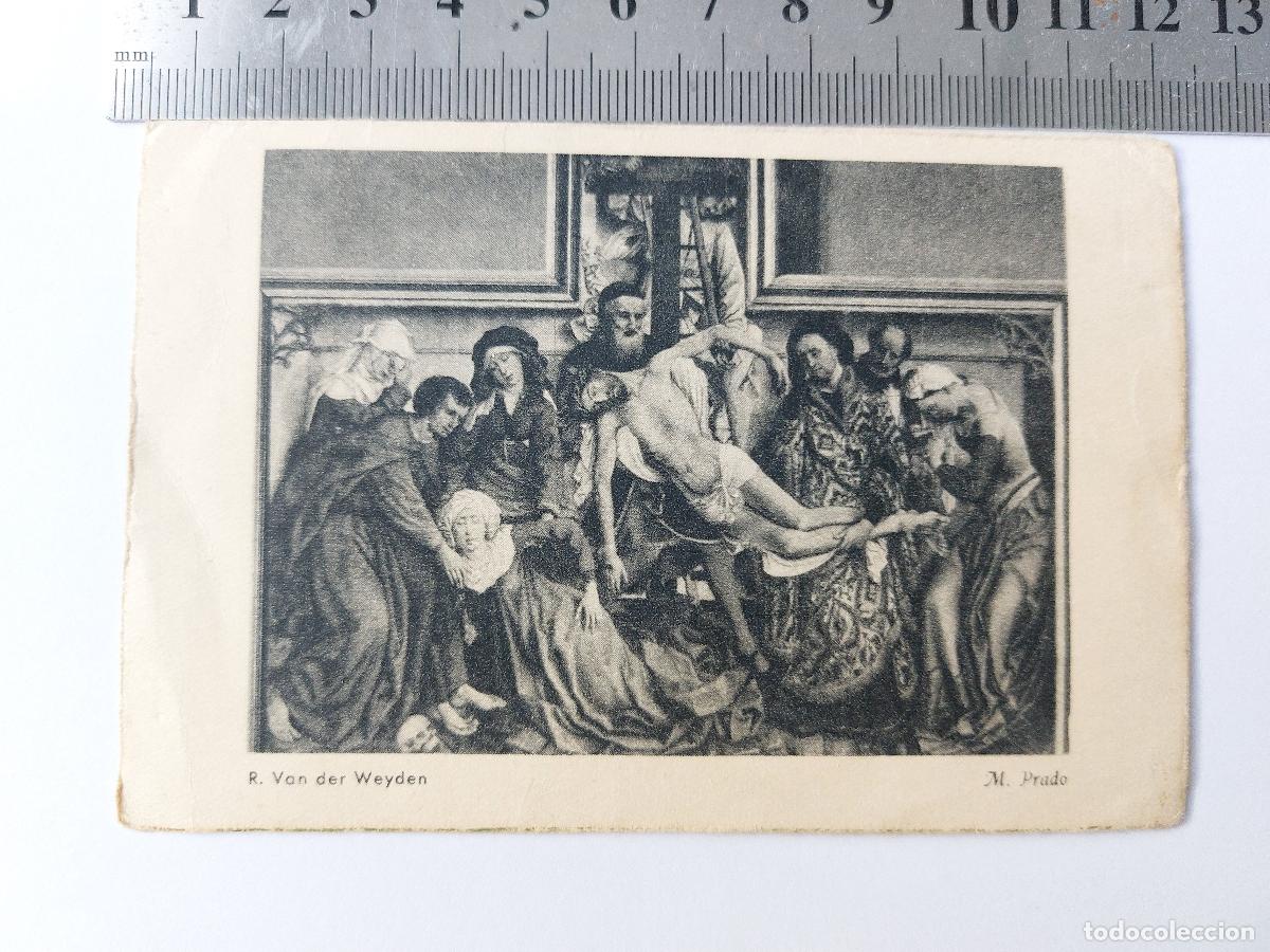 Postales: Estampa Museo del Prado Descendimiento de la Cruz Rogier van der Weyden