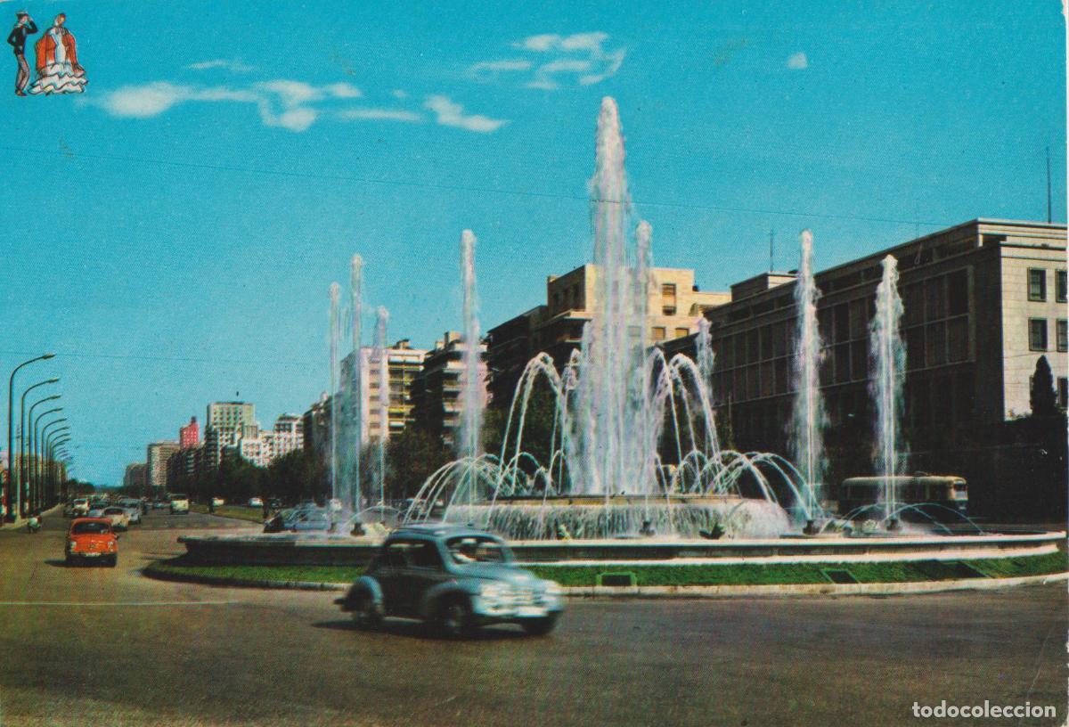 Postales: MADRID, AVENIDA DEL GENERAL&Iacute;SIMO &ndash; ED.BEASCOA 173 &ndash; ESCRITA 1965