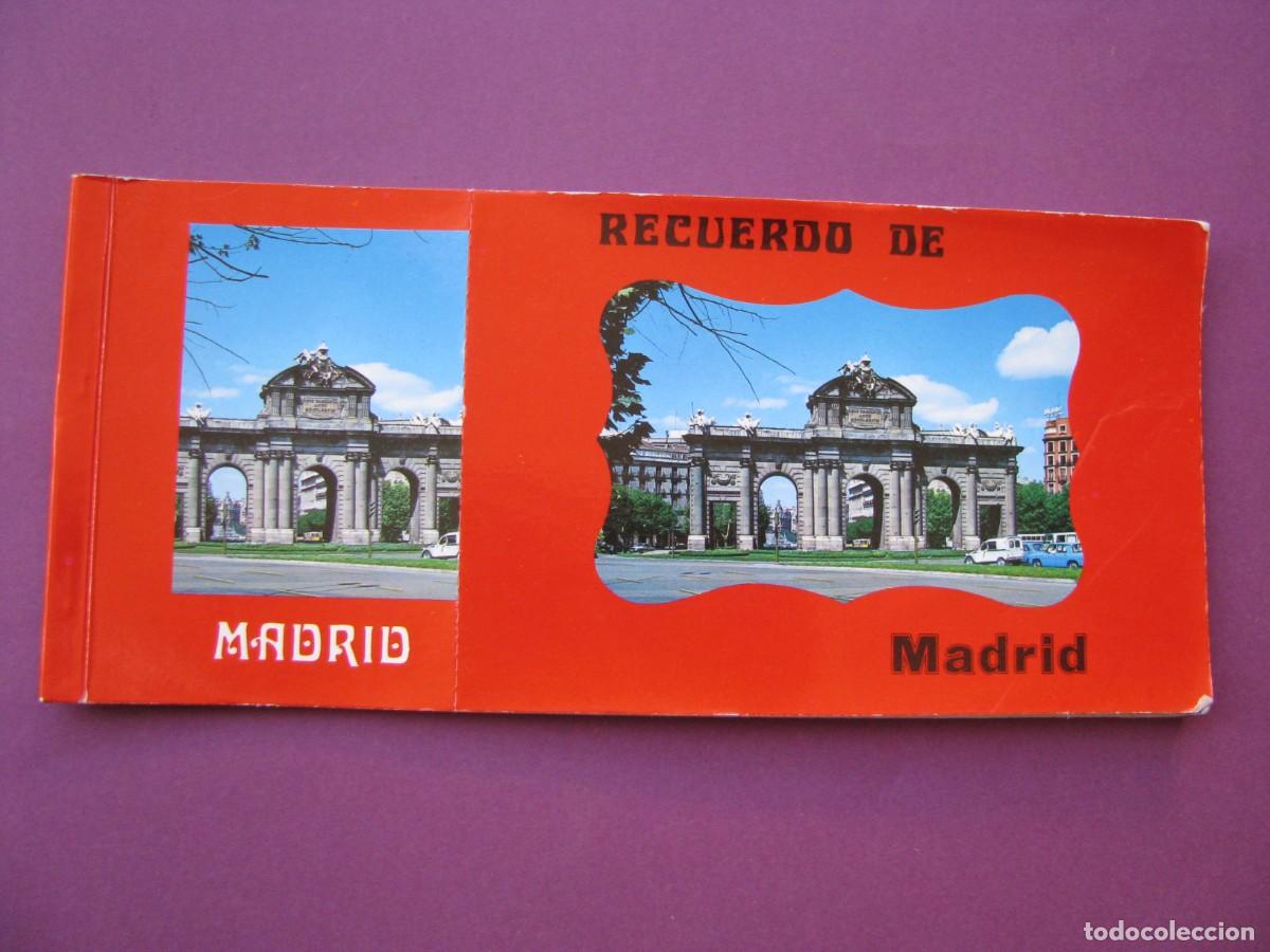 Postales: LIBRETA CON 10 IMAGENES DE MADRID. J. L. GALLEGOS