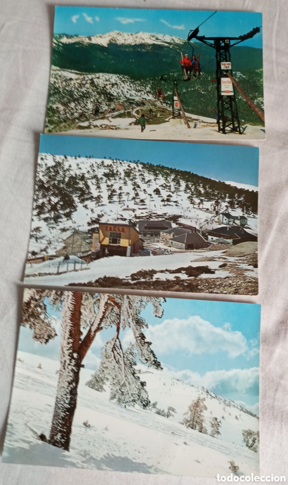 Postales: 3 postales Navacerrada sin circular
