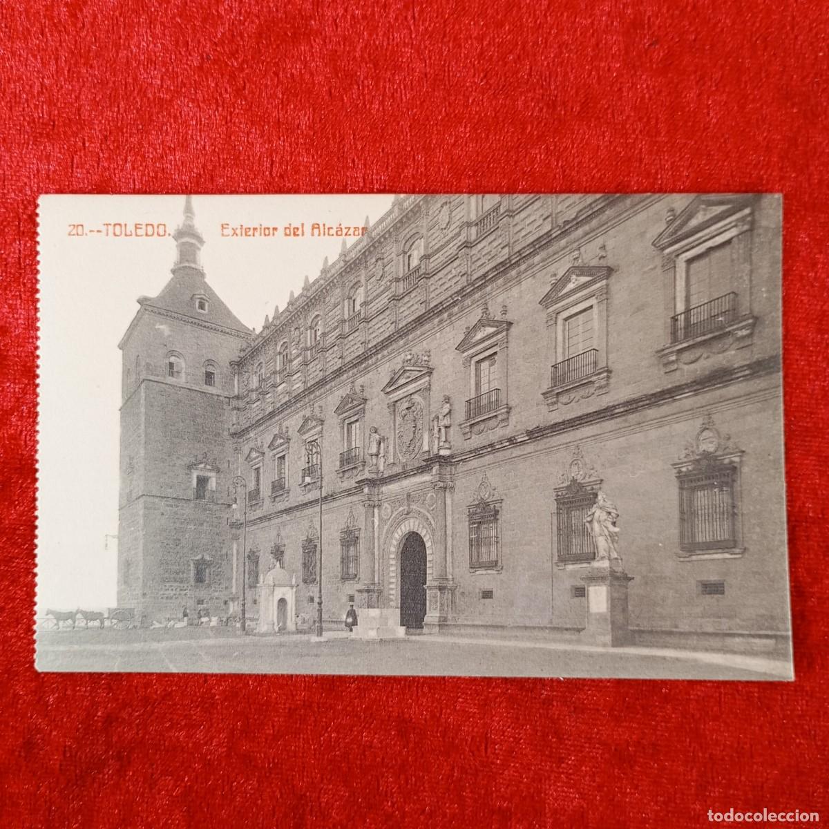 Postales: POSTAL - TOLEDO - EXTERIOR DEL ALC&Aacute;ZAR - 20 - EDICI&Oacute;N GARRIDO-TOLEDO - RAR&Iacute;SIMA / 1879