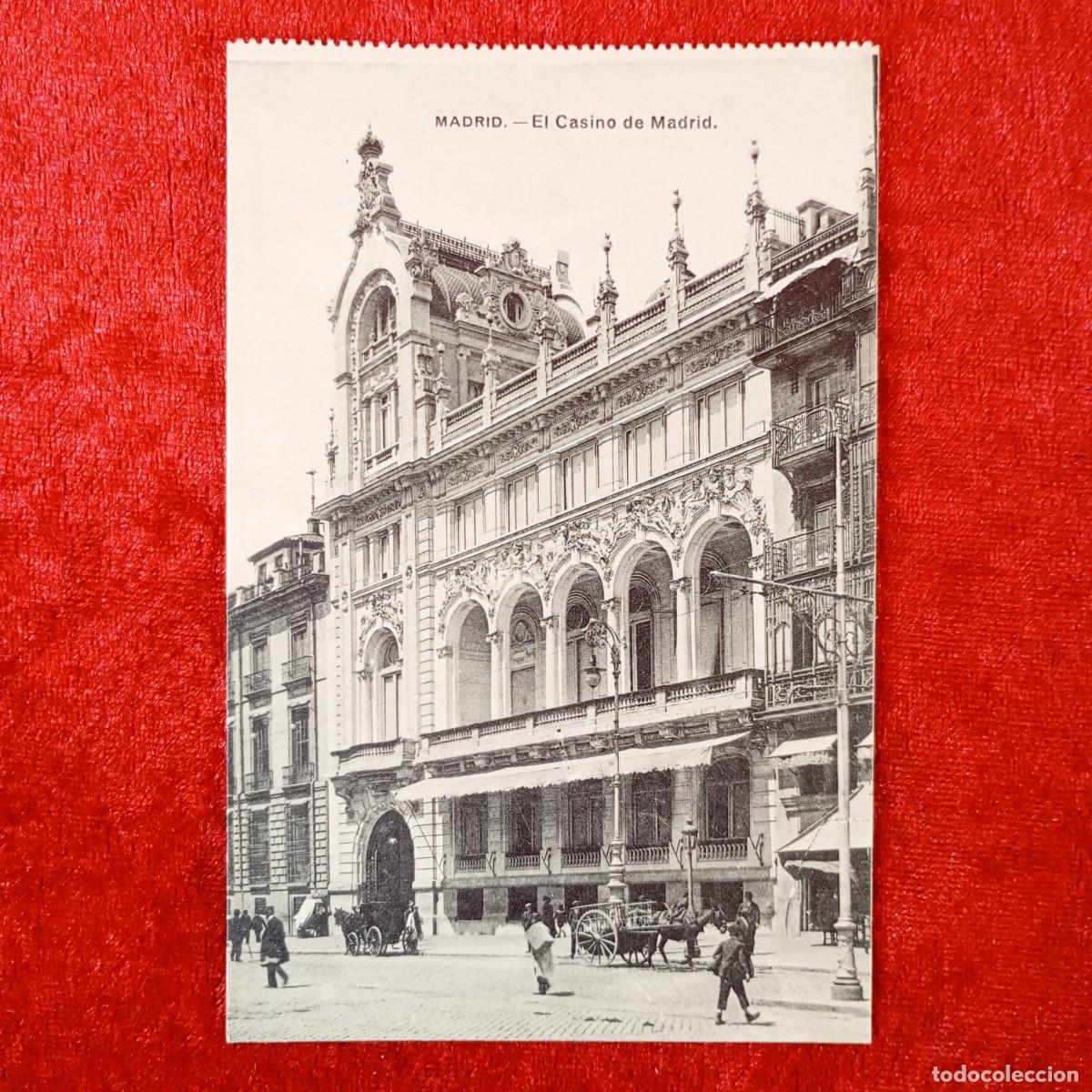 Postales: POSTAL - MADRID - EL CASINO DE MADRID - FOT. LACOSTE - MADRID - RAR&Iacute;SIMA / 1887