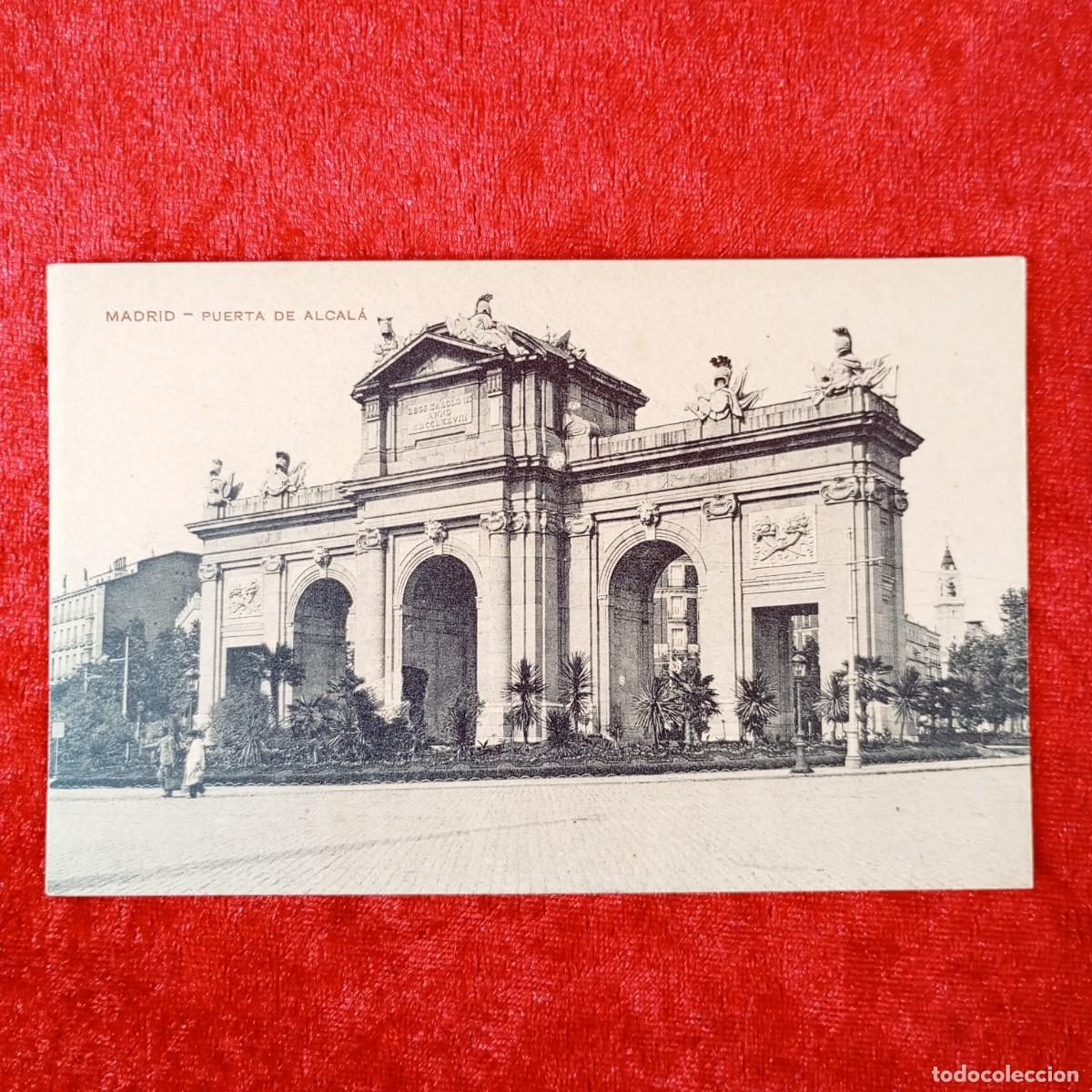 Postales: POSTAL - MADRID - PUERTA DE ALCAL&Aacute; - 23 - RAR&Iacute;SIMA / 1932