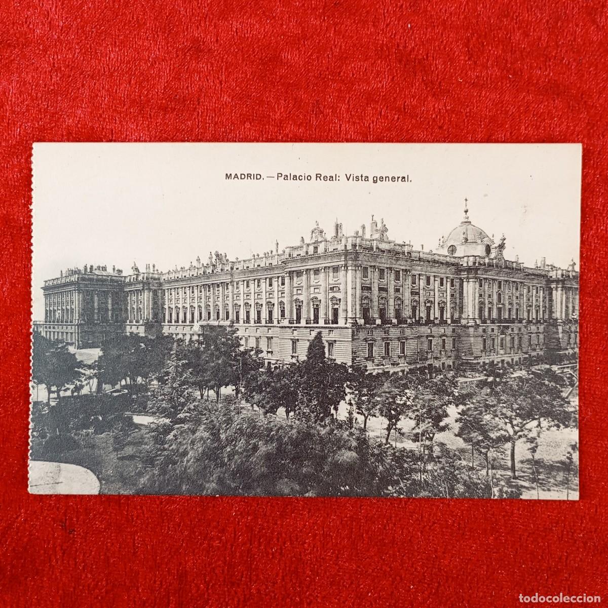 Postales: POSTAL - MADRID - PALACIO REAL. VISTA GENERAL - FOT. LACOSTE - RAR&Iacute;SIMA / 1937