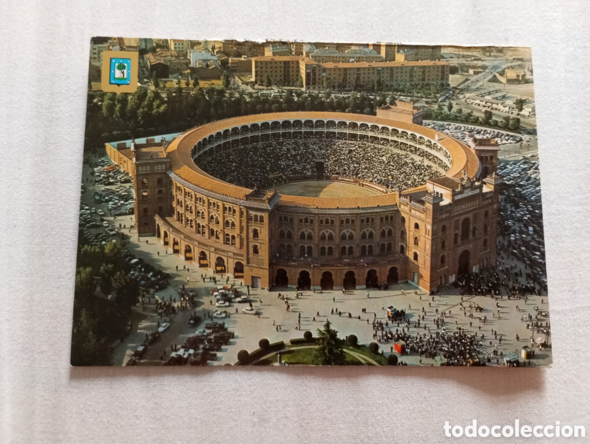 Postales: Postal plaza de toros de las ventas de Madrid sin circular