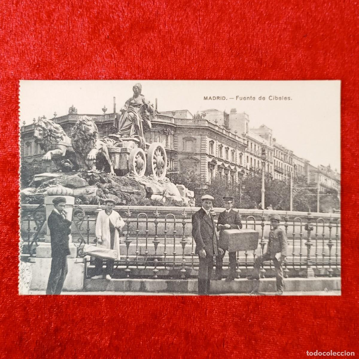 Postales: POSTAL - MADRID - FUENTE DE CIBELES - FOT. LACOSTE - MADRID - RAR&Iacute;SIMA / 1973