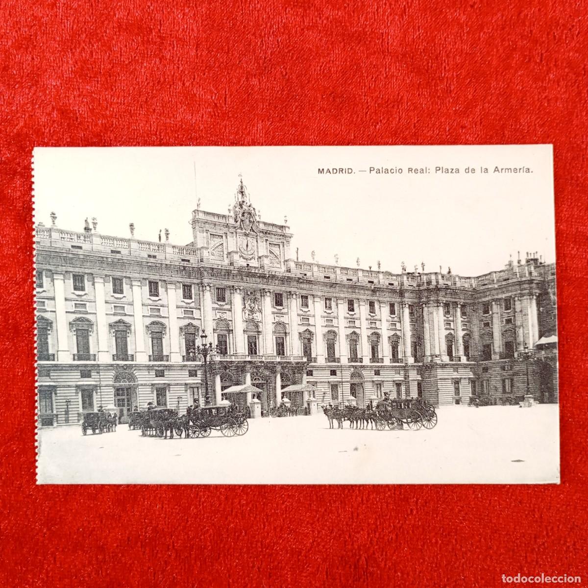Postales: POSTAL - MADRID - PALACIO REAL - PLAZA DE LA ARMER&Iacute;A - RAR&Iacute;SIMA / 1999