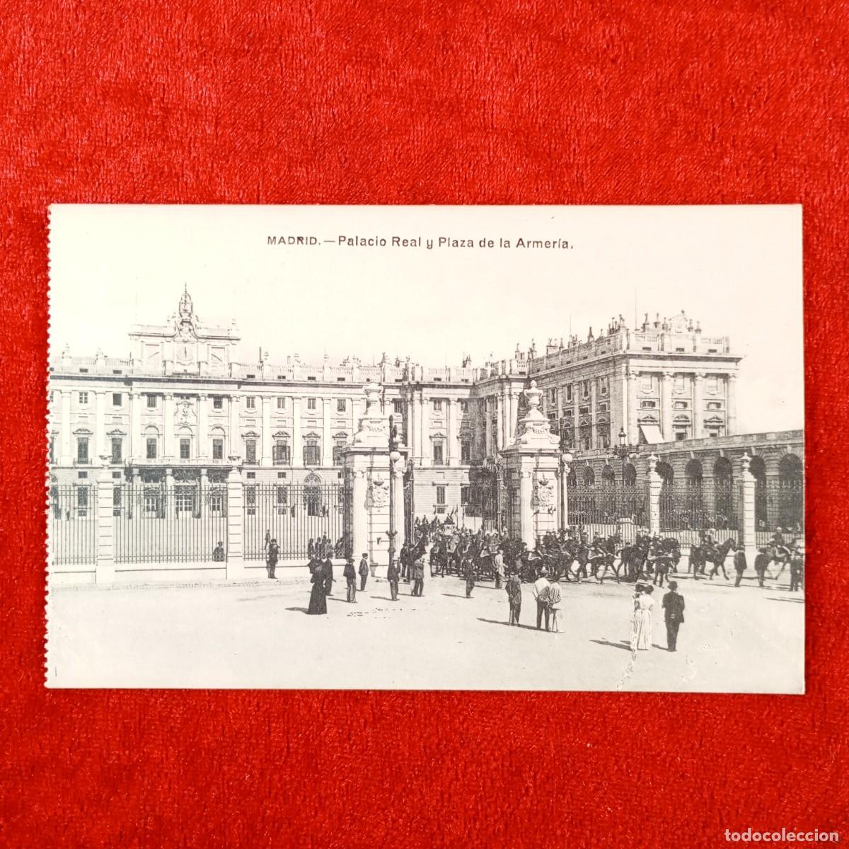 Postales: POSTAL - MADRID - PALACIO REAL Y PLAZA DE LA ARMER&Iacute;A - LACOSTE - RAR&Iacute;SIMA / 2008