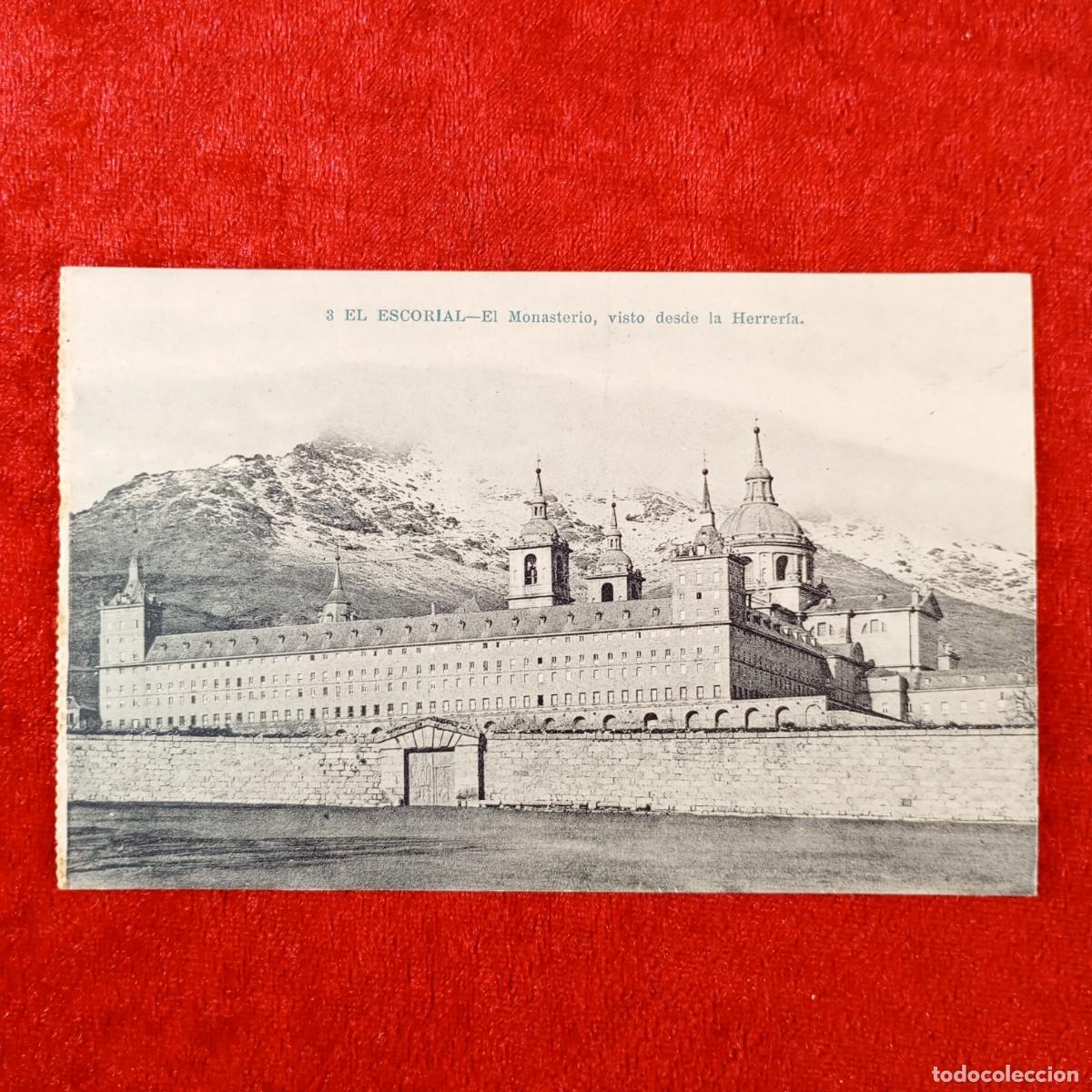 Postales: POSTAL - EL ESCORIAL - EL MONASTERIO, VISTO DESDE LA HERRER&Iacute;A - 3 - LACOSTE - RAR&Iacute;SIMA / 2009