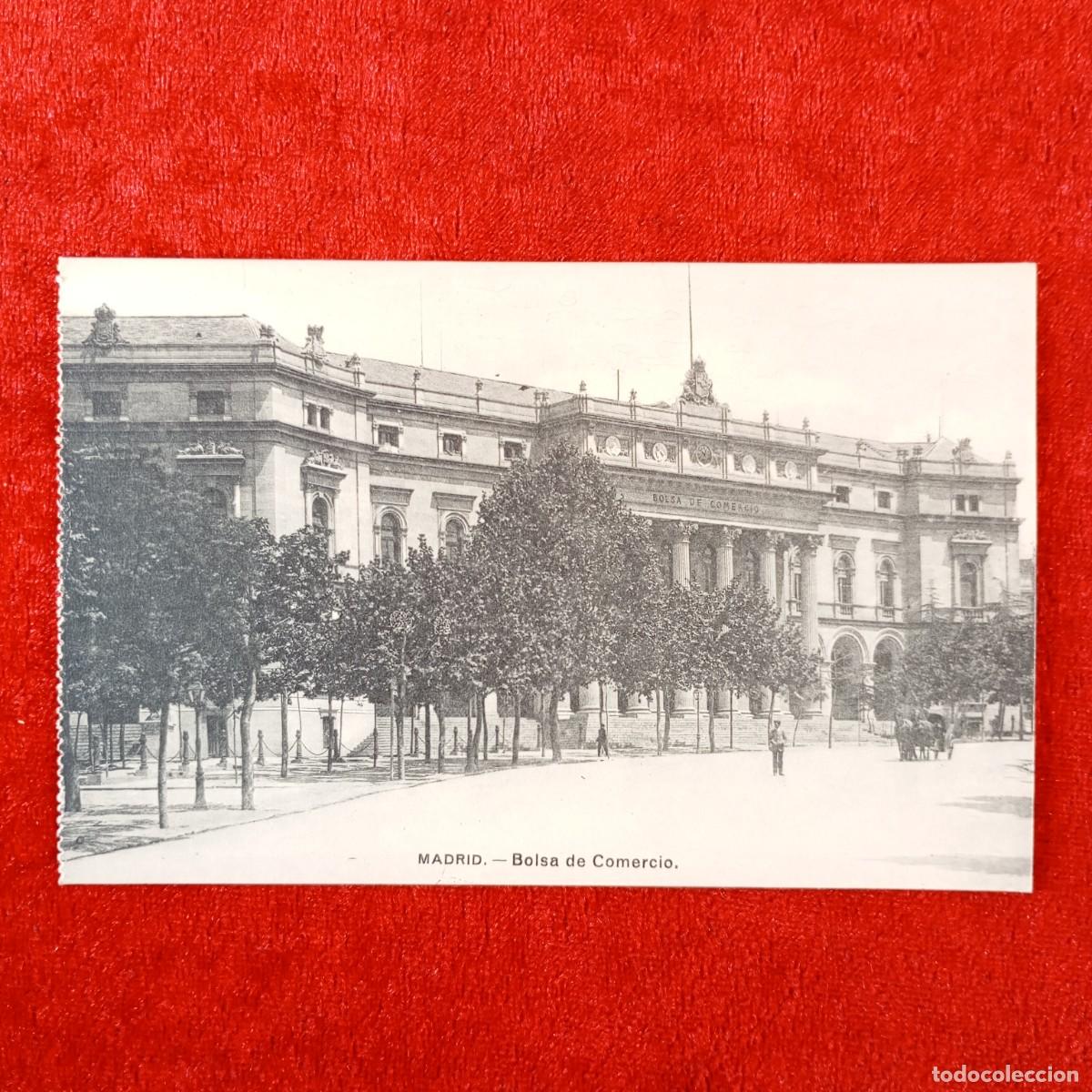 Postales: POSTAL - MADRID - BOLSA DEL COMERCIO - FOT. LACOSTE - MADRID - RAR&Iacute;SIMA / 2012