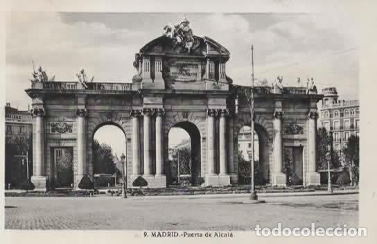 Postales: MADRID SIN ESCRIBIR PUERTA DE ALCALA