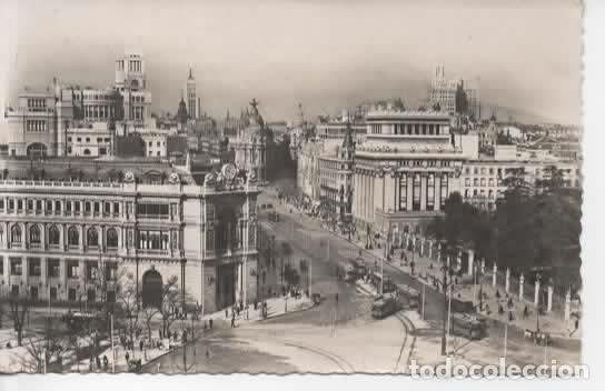 Postales: MADRID ESCRITA BANCO DE ESPA&Ntilde;A