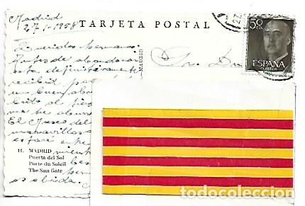 Postales: PUERTA DEL SOL - THE SUN GATE.- MADRID - Foto 2