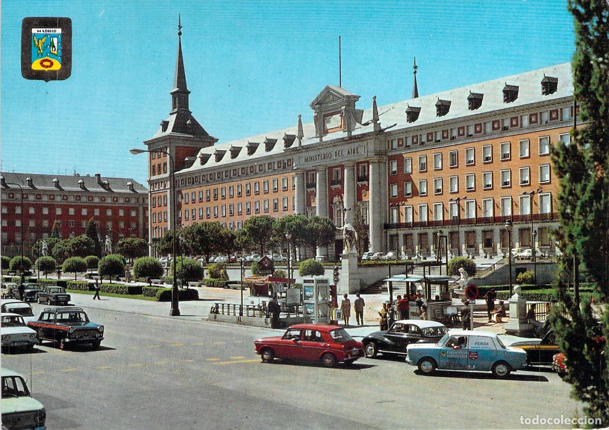 Postales: Postal de Madrid, Ministerio del Aire en Moncloa