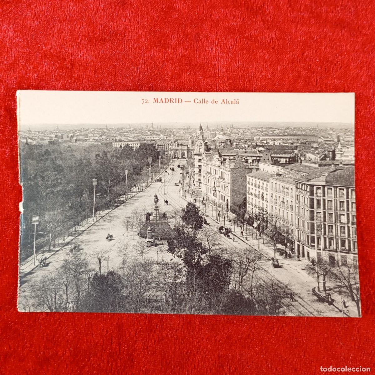 Postales: POSTAL - MADRID - CALLE DE ALCAL&Aacute; - 72 - MP - RAR&Iacute;SIMA / 2156